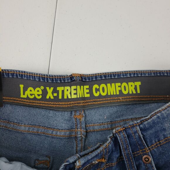 Lee x-treme comfort jeans slim 14 womens 2632 denim blue 28x30 nwt - Picture 10 of 12